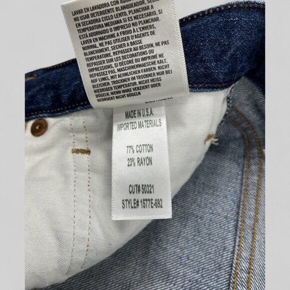 Citizens of Humanity Jeans 30 x 27 Liya High Rise Crop Distressed Women's 28 - Picture 13 of 13